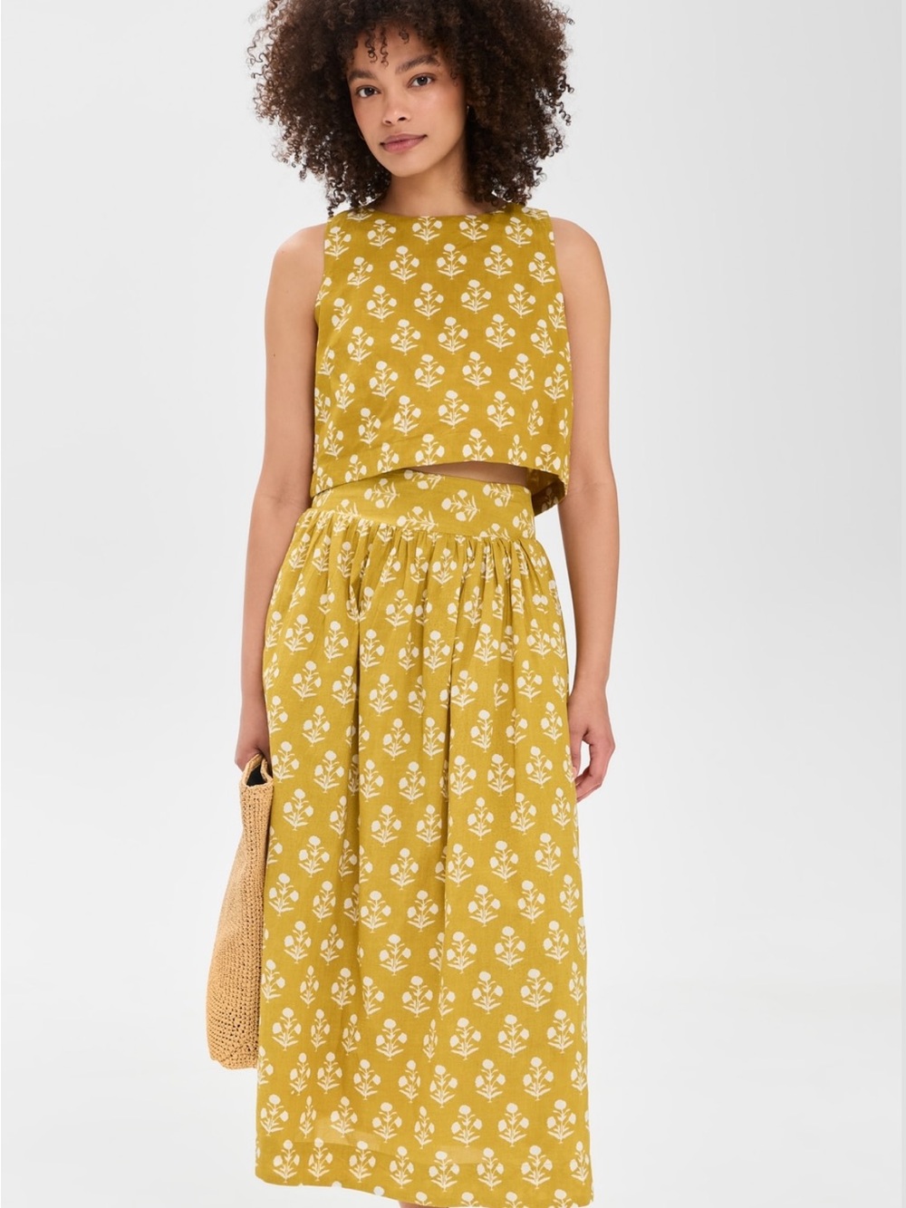 Marea Chartreuse Daffodil Top - Picture 6 of 14